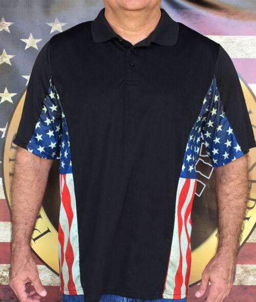 Patriot Distressed Polo Shirt