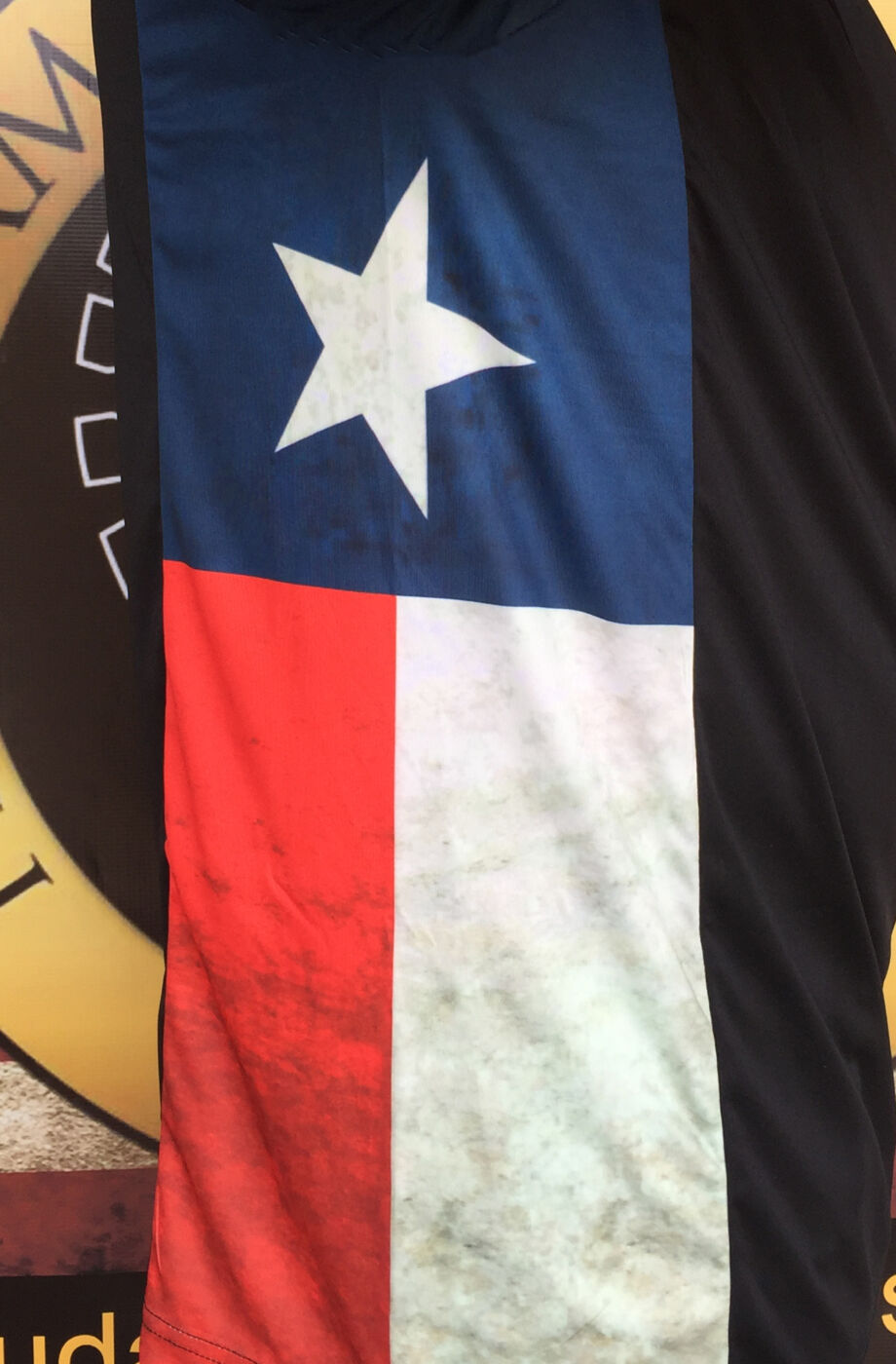 Patriotic Polo Shirt Texan