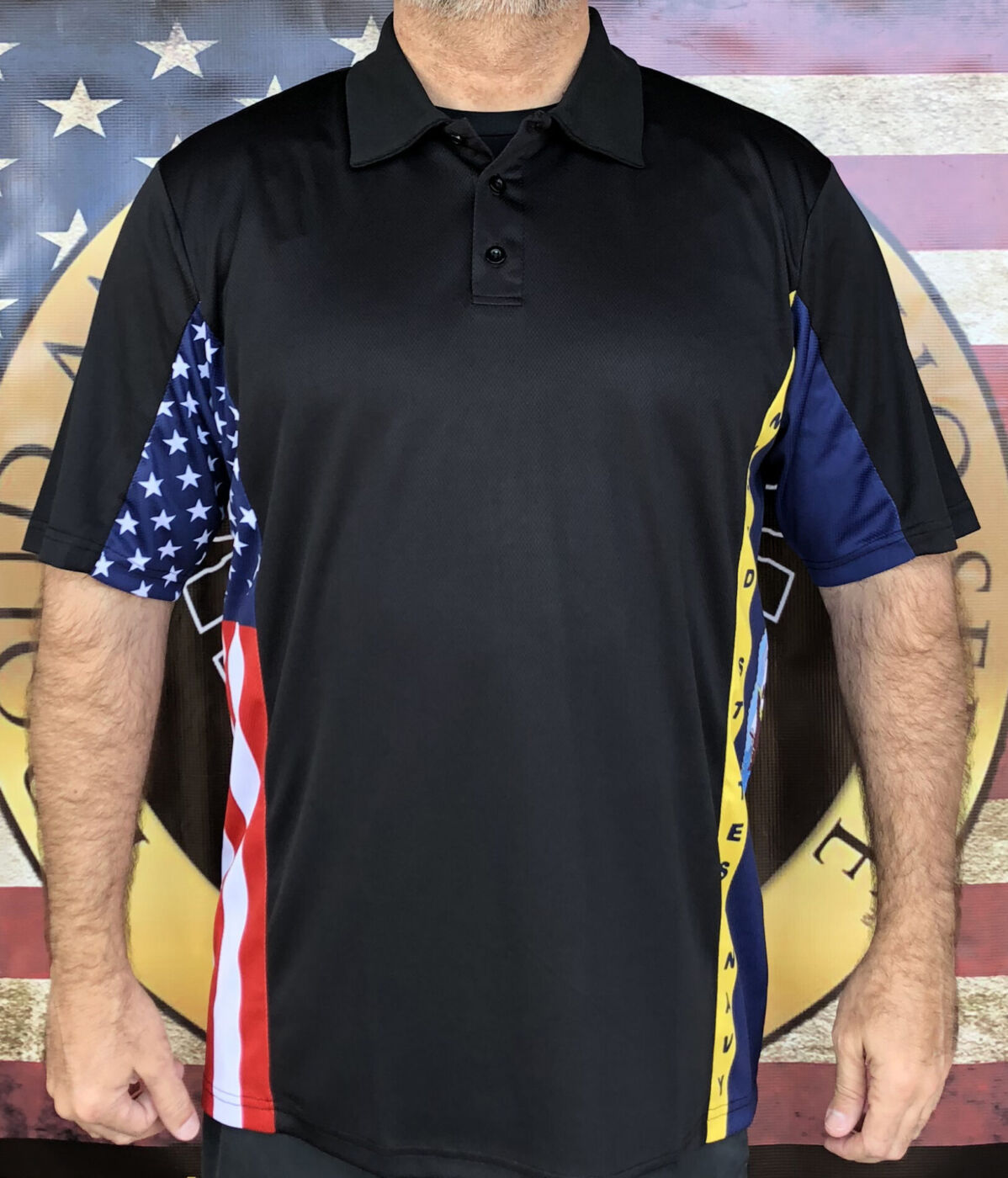Navy Patriot Polo Shirt