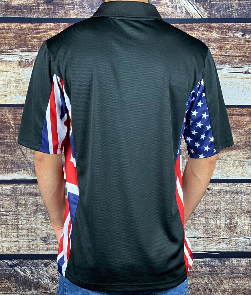 British American Patriotic Polo Shirt