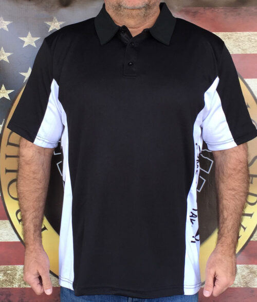 American Revolution Polo Shirt, Read the story of Gonzalez