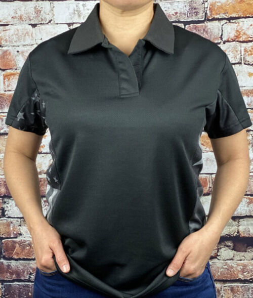 This subdued polo is for those that were not only were born or naturalized in this great country of the United States of America but by the grace of God were also born in or exclusively identify themselves as true Texans!